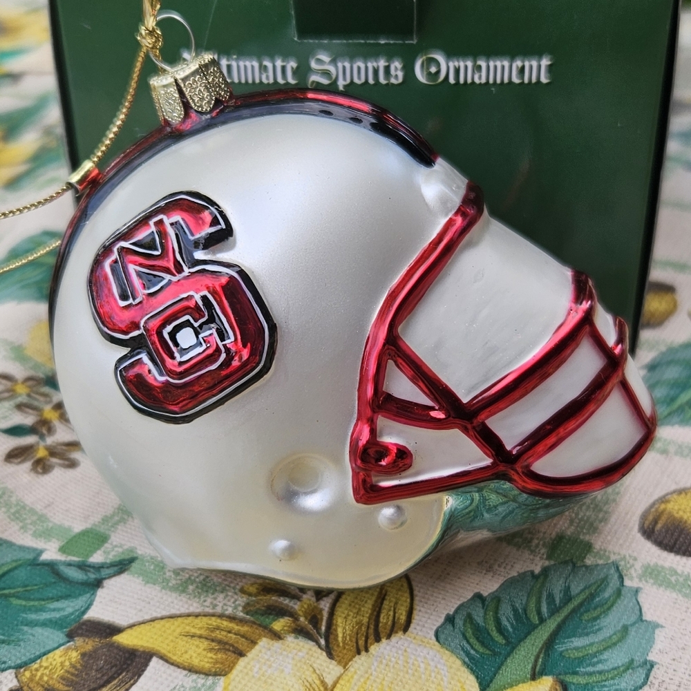 North Carolina  State Helmet Ornament